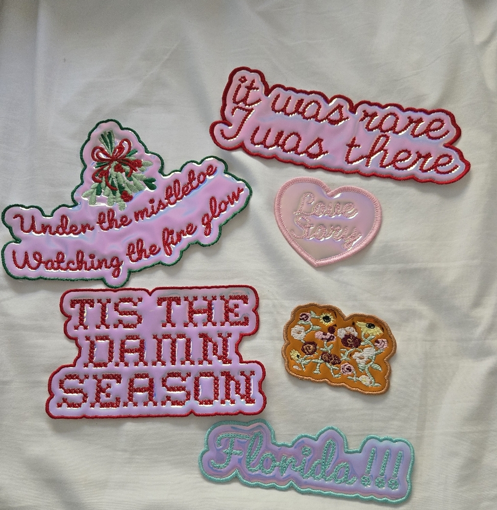 Stoney Clover Lane Inspired Taylor Swift Patches